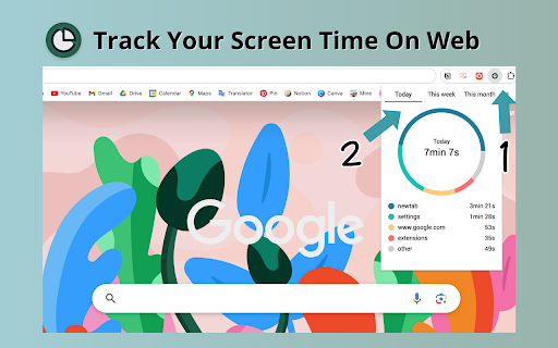 Web Activity screenshot