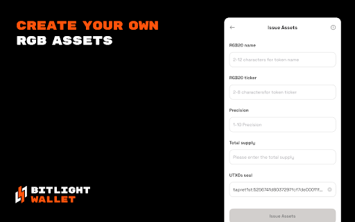 Bitlight Wallet screenshot