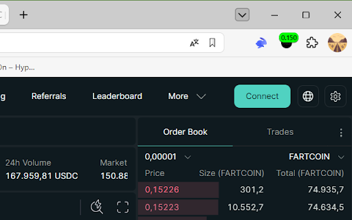 FartCoin Crypto Price Ticker Widget screenshot