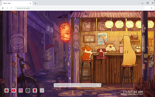 Doggie Corgi Anime Live Wallpaper screenshot