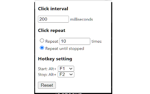 OP Auto Clicker screenshot
