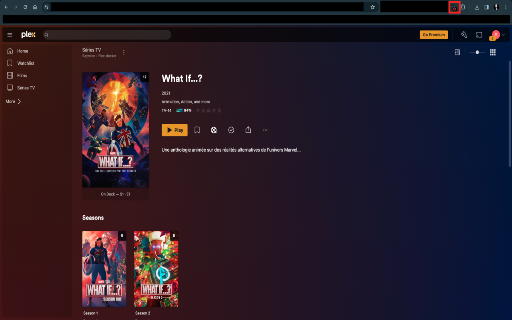 Plex Download Extension screenshot