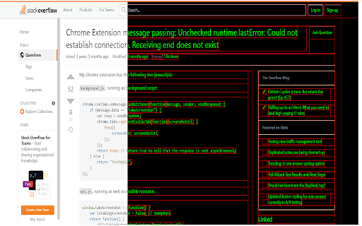 HTML Layout X-Ray screenshot