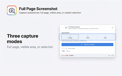 Full Page Screenshot screenshot
