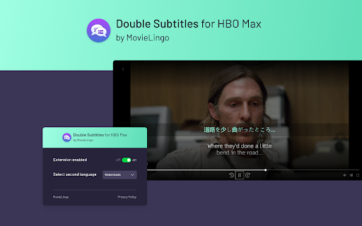 Double Subtitles for HBO Max by MovieLingo screenshot