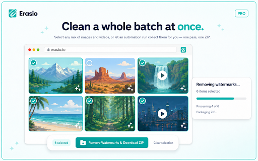 Erasio - Automate Google Flow, Gemini and Google Vids screenshot