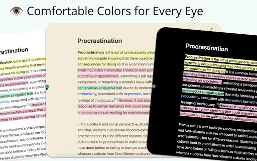 Reader Mode + AI Summary, Notes & Annotations screenshot