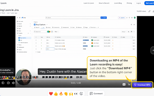 Loom Downloader screenshot