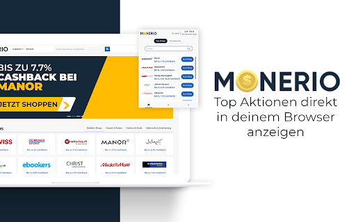 Monerio Shopping-Helfer screenshot