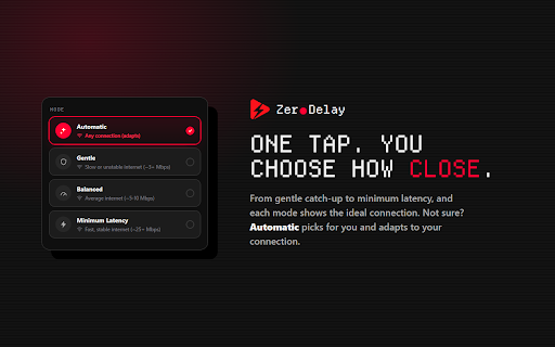 ZeroDelay screenshot