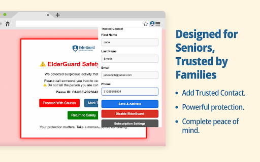 ElderGuard screenshot