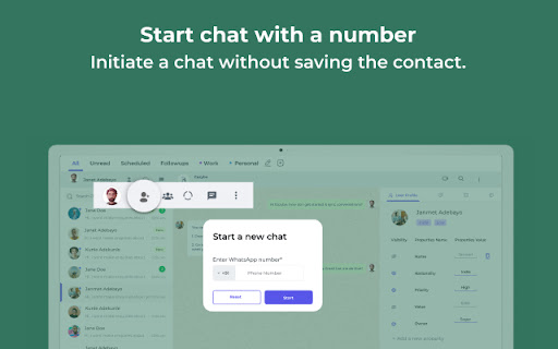 WhatsApp AI Agents With CRM Integration | Eazybe screenshot