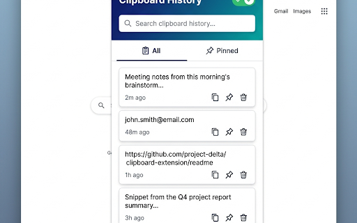 Clipboard History: Copy Manager screenshot