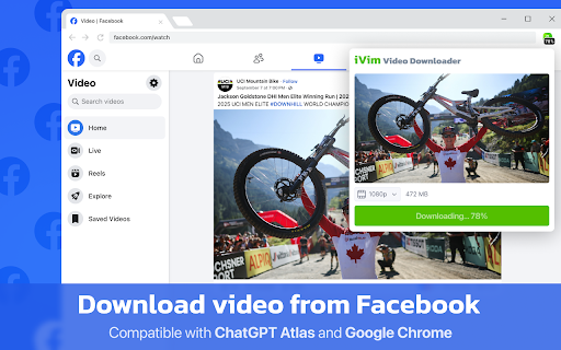 Video Downloader for Atlas & Chrome screenshot