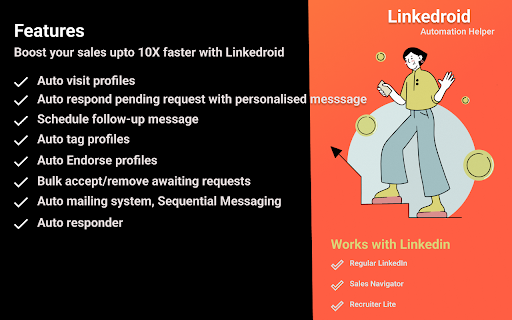 Linkedroid - The LinkedIn™ Helper screenshot
