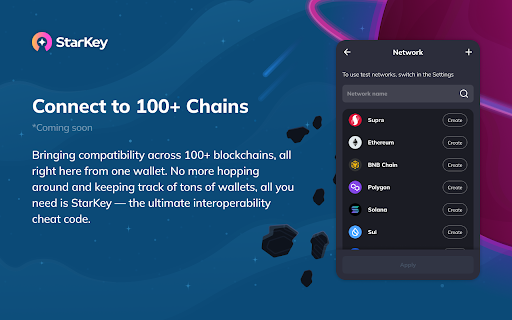 StarKey Wallet - The official wallet for Supra screenshot
