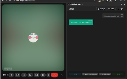 Sokuji - AI Meeting Translator screenshot