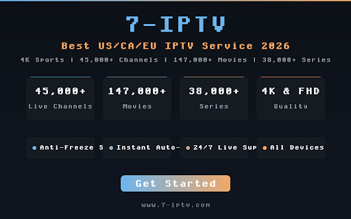 7-iptv — 4K Live TV & Global Media Streaming screenshot