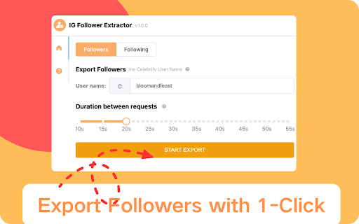 IGExport-IG Follower Export Tool screenshot