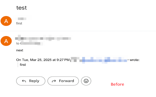 Gmail Reverse Conversation Pro screenshot