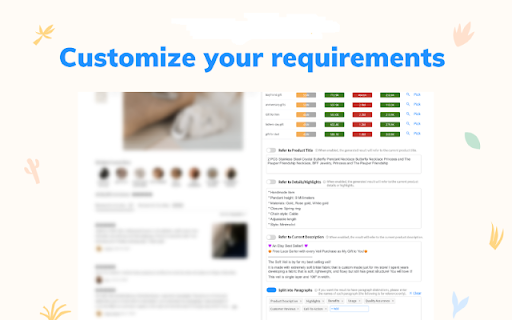 GPT for Ecom: Product Listing optimizer screenshot