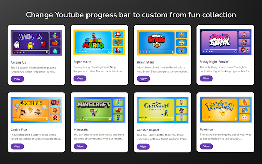 Custom Progress Bar for YouTube™ screenshot