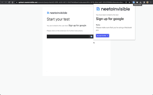 neetoInvisible screenshot