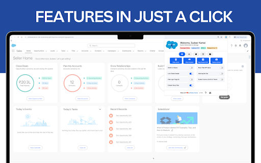 Salesforce Revamp screenshot