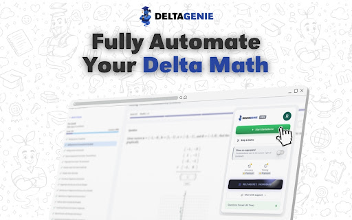 DeltaMath Answers | DeltaGenie | Automation Assistant screenshot