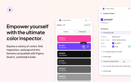 CSS Peeper screenshot