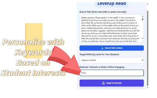 LevelUp Read screenshot