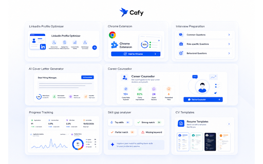 Cafy - Career Assistant screenshot