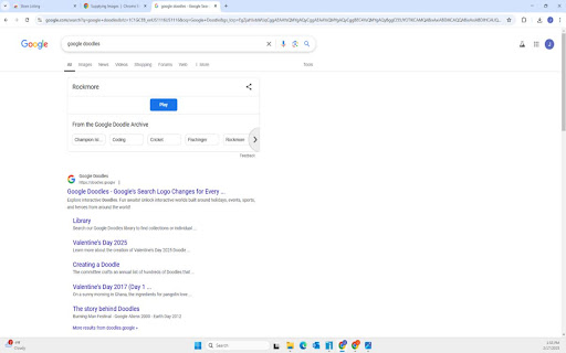 Doodle Blocker screenshot