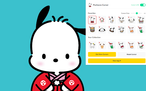 Pochacco Cursor ★ Custom Cursor for Chrome™ screenshot