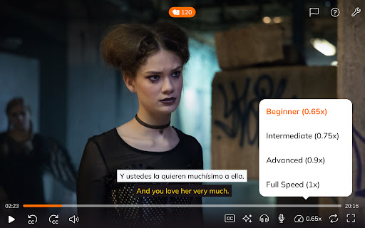 Lingopie: Learn Languages With TV Shows & Movies screenshot