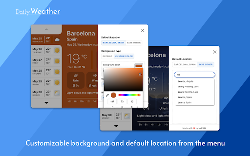 Daily Weather Forecast screenshot
