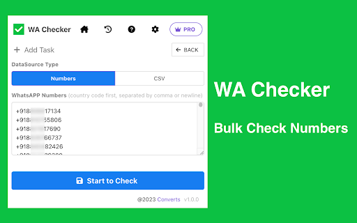 WAChecker - Check, Verify & Filter Number screenshot