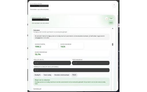 Smartschool Insight screenshot