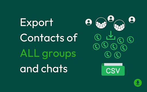 WAexport: Export WA Chats and Contacts screenshot