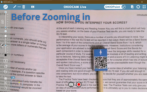 OKIOCAM Live screenshot