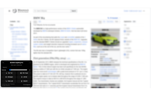 Slash Mark - BlurWeb Anything Pro screenshot