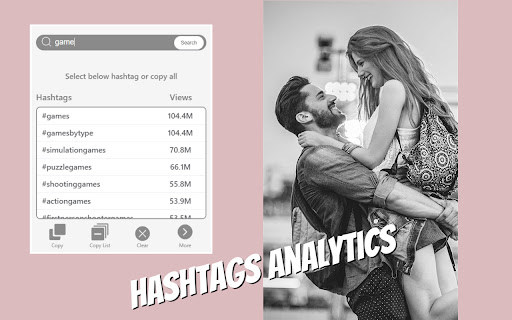 TikTok Hashtags Tool - Hashtags Analytics screenshot