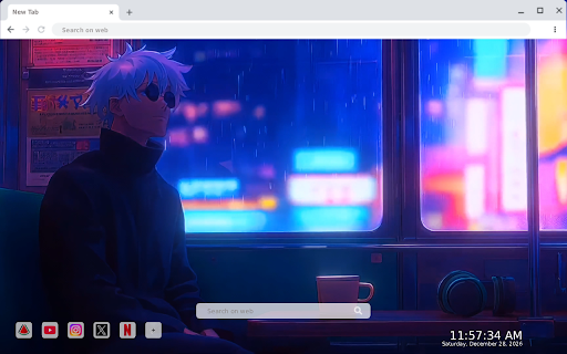 JJK Gojo Satoru Train Live Wallpaper screenshot