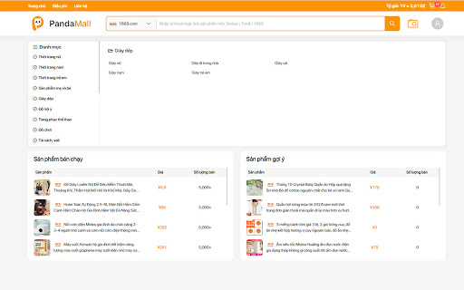 Công cụ đặt hàng pandamall.vn screenshot
