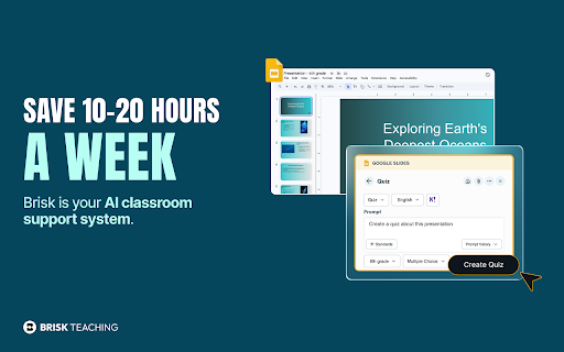 Brisk Teaching - AI that Works Where Teachers Work screenshot