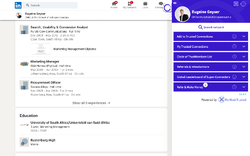 Circle of Trust screenshot