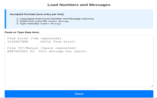 SMS SENDER screenshot