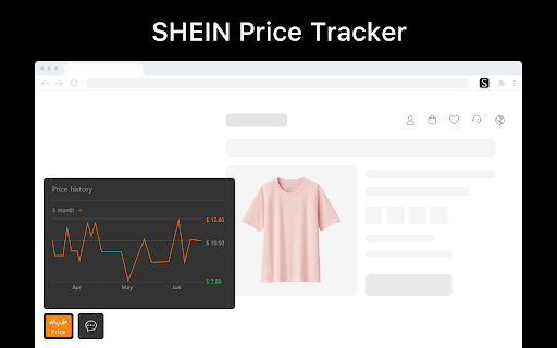 AiPrice(AliPrice) Search by image for Shein screenshot