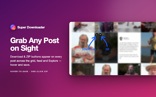 Super Downloader for Instagram — Download Photos, Videos, Reels & Stories screenshot