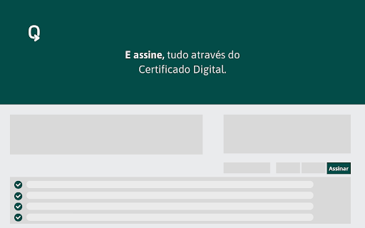 Assinador Digital Qcertifica screenshot